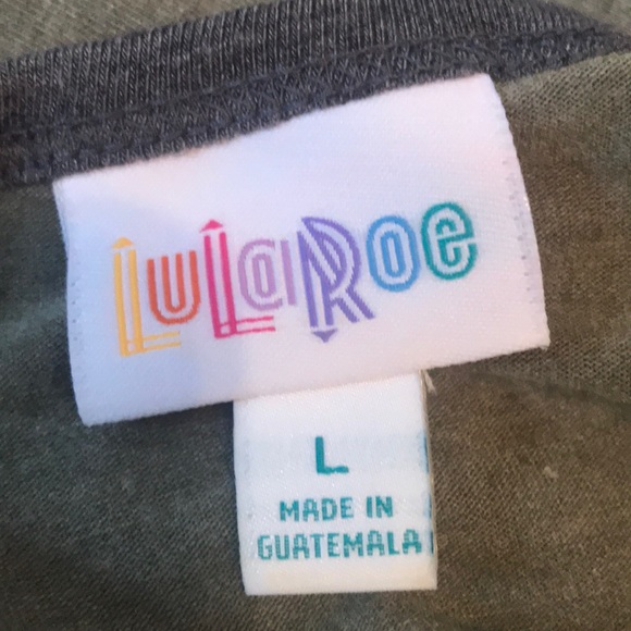 Olive and Charcoal Supersoft Midi Dress Size Large - Picture 4 of 4